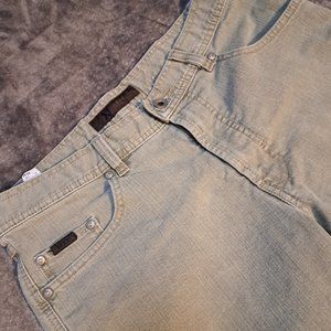 BRAX Carlos Men's Khaki Green Jeans Pants Stretch Straight Size 33/30 (Tag)